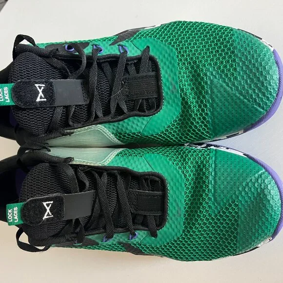 Nike Metcon Men's Size 11.5 Athletic Sneakers Gym Shoes – Green - Picture 2 of 4